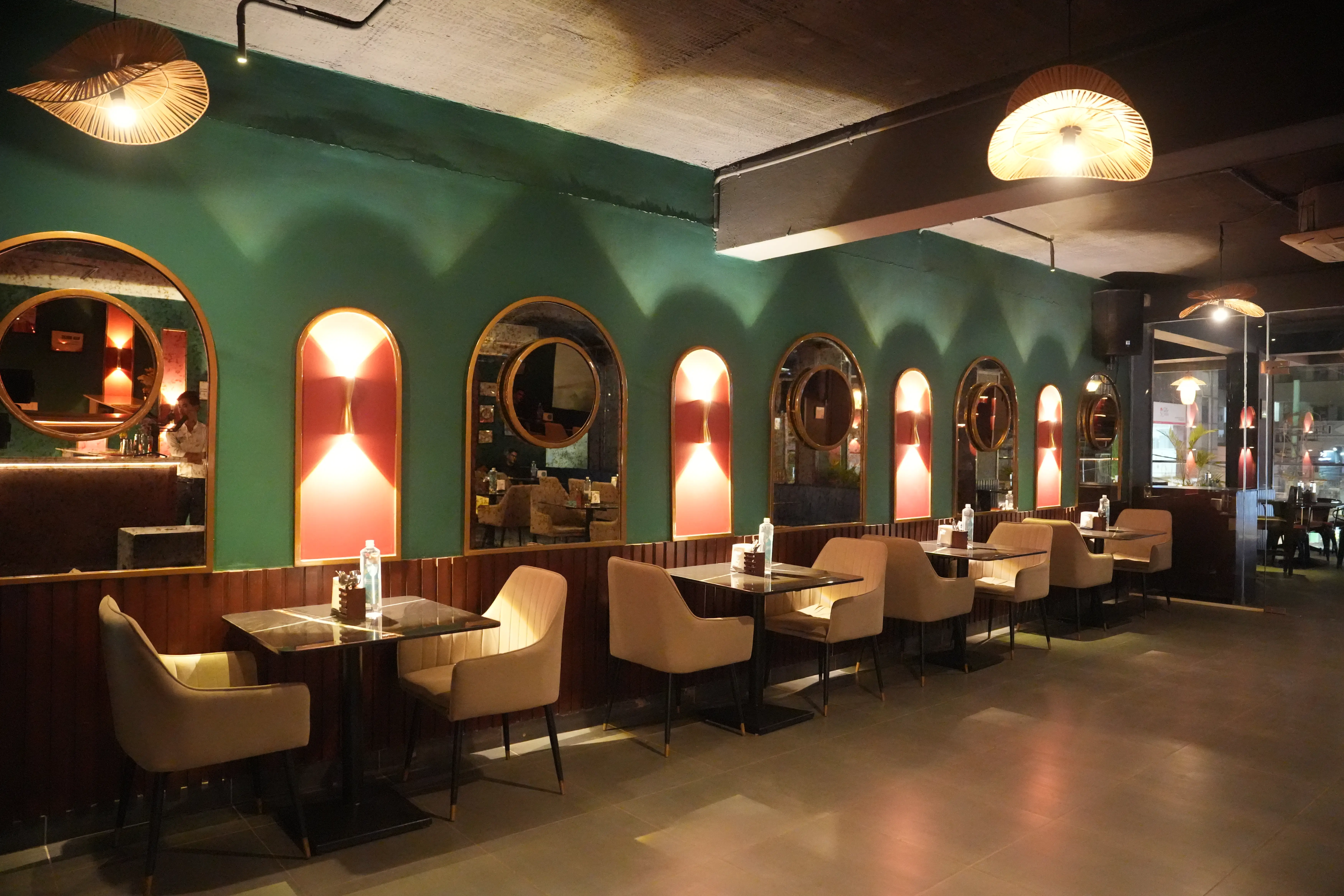 Craft cocktail bar experience at Bramble Kitchen and Bar